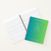 マイ祈りの言葉ジャーナル ノートブック (内部)