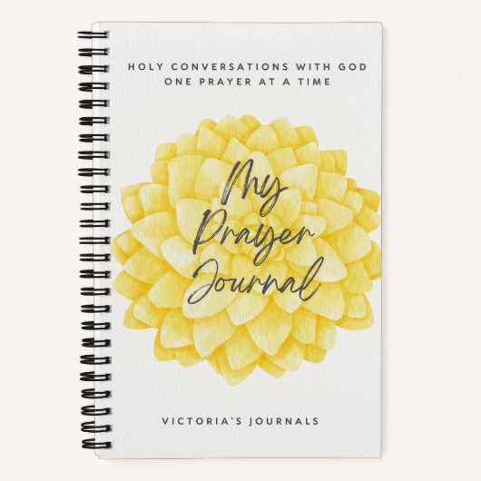 マイ祈りの言葉ジャーナル ノートブック (正面)