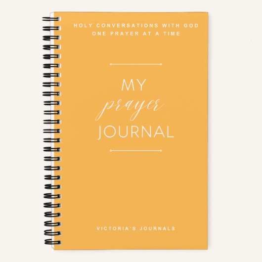 マイ祈りの言葉ジャーナル ノートブック (正面)