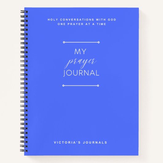 マイ祈りの言葉ジャーナル ノートブック (正面)