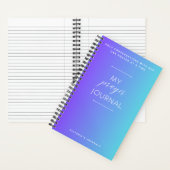 マイ祈りの言葉ジャーナル ノートブック (内側)