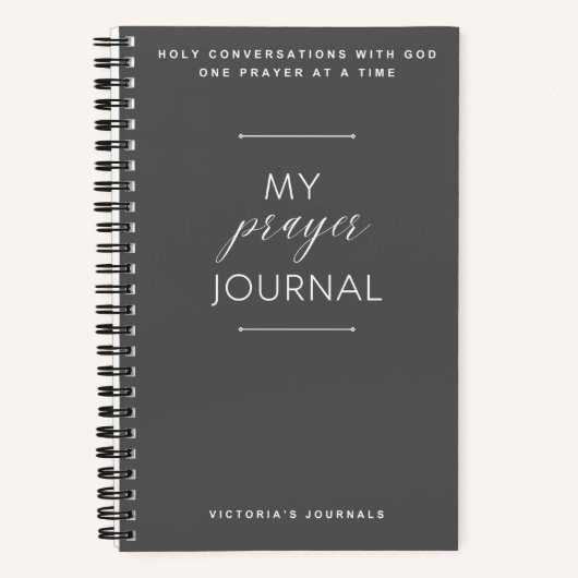 マイ祈りの言葉ジャーナル ノートブック (正面)