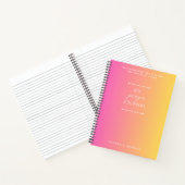 マイ祈りの言葉ジャーナル ノートブック (内部)