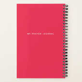 マイ祈りの言葉ジャーナル ノートブック (裏面)