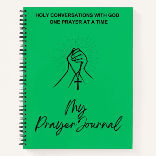 マイ祈りの言葉ジャーナル ノートブック (正面)
