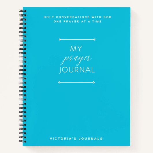 マイ祈りの言葉ジャーナル ノートブック (正面)