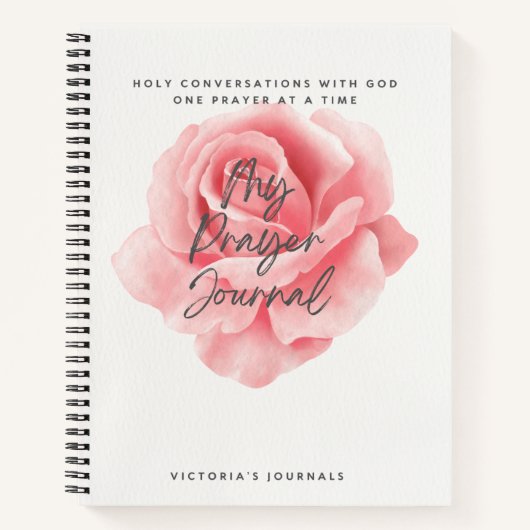 マイ祈りの言葉ジャーナル ノートブック (正面)
