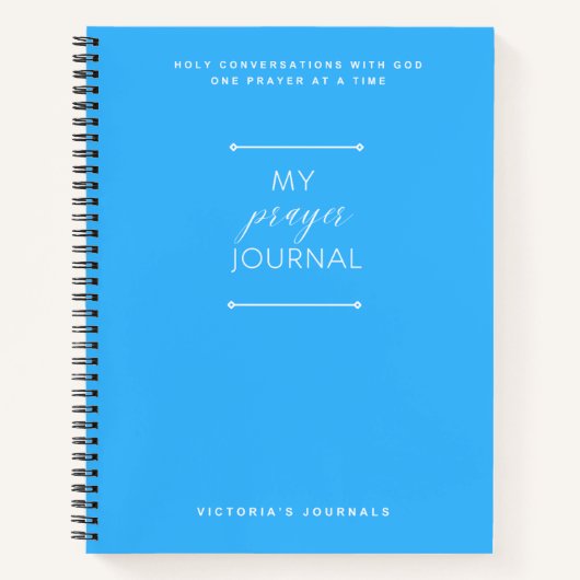 マイ祈りの言葉ジャーナル ノートブック (正面)