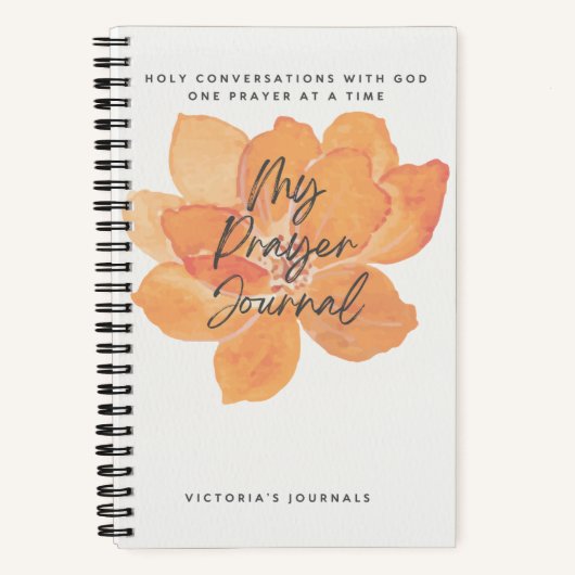 マイ祈りの言葉ジャーナル ノートブック (正面)