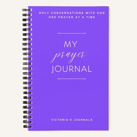 マイ祈りの言葉ジャーナル ノートブック (正面)