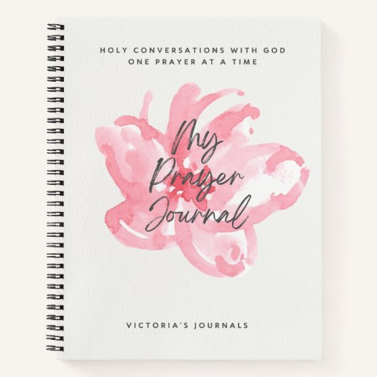 マイ祈りの言葉ジャーナル ノートブック (正面)