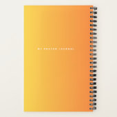 マイ祈りの言葉ジャーナル ノートブック (裏面)