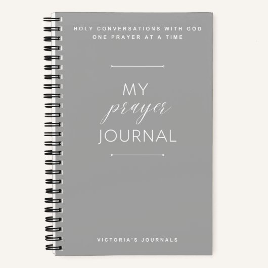 マイ祈りの言葉ジャーナル ノートブック (正面)