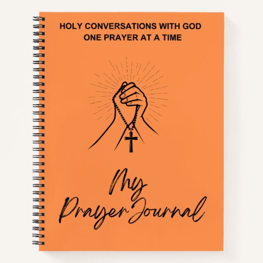 マイ祈りの言葉ジャーナル ノートブック (正面)