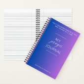 マイ祈りの言葉ジャーナル ノートブック (内側)