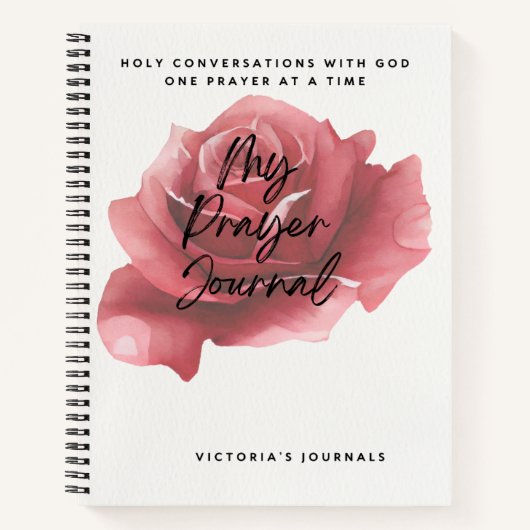 マイ祈りの言葉ジャーナル ノートブック (正面)