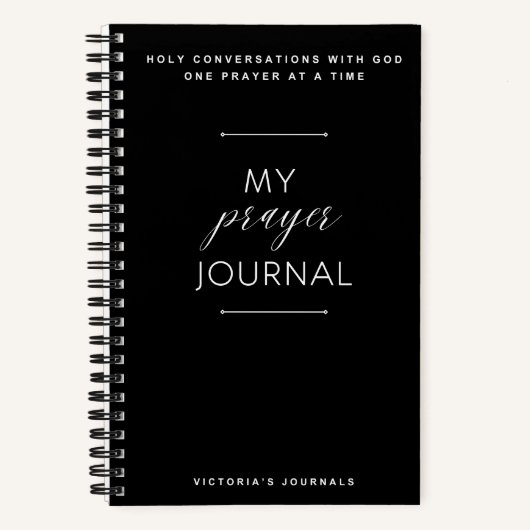 マイ祈りの言葉ジャーナル ノートブック (正面)