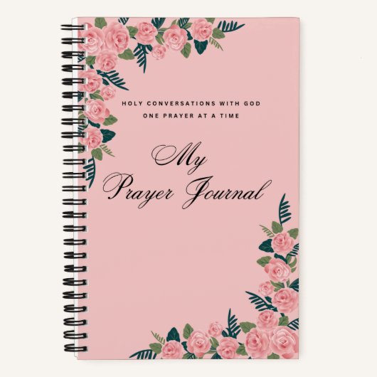 マイ祈りの言葉ジャーナル ノートブック (正面)