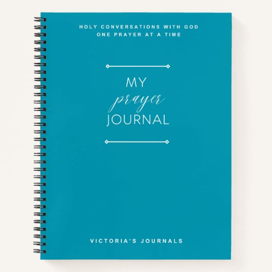 マイ祈りの言葉ジャーナル ノートブック (正面)