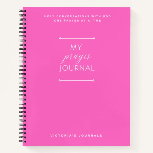 マイ祈りの言葉ジャーナル ノートブック (正面)