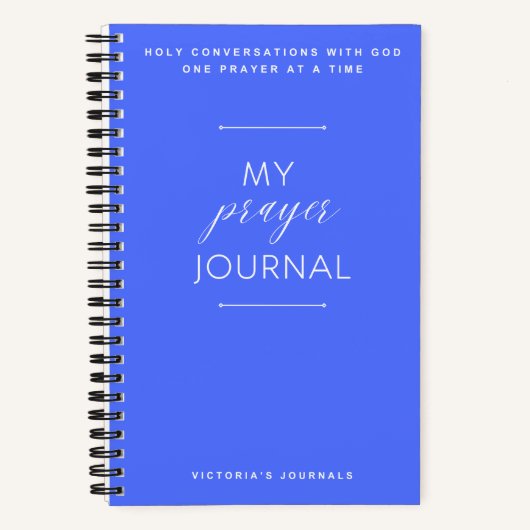 マイ祈りの言葉ジャーナル ノートブック (正面)