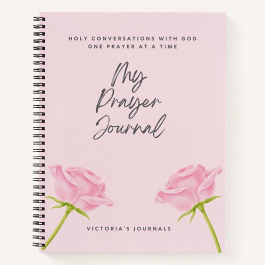 マイ祈りの言葉ジャーナル ノートブック (正面)