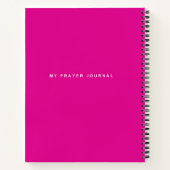 マイ祈りの言葉ジャーナル ノートブック (裏面)