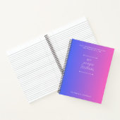 マイ祈りの言葉ジャーナル ノートブック (内部)