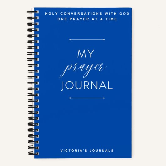 マイ祈りの言葉ジャーナル ノートブック (正面)