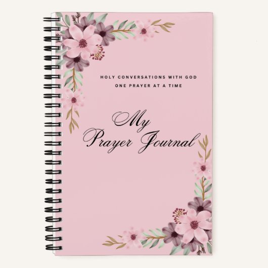 マイ祈りの言葉ジャーナル ノートブック (正面)
