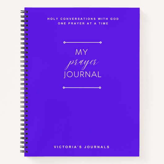 マイ祈りの言葉ジャーナル ノートブック (正面)