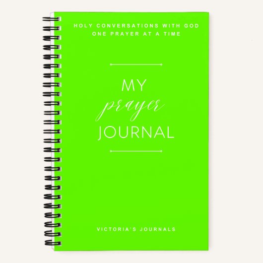 マイ祈りの言葉ジャーナル ノートブック (正面)