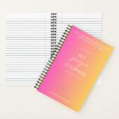 マイ祈りの言葉ジャーナル ノートブック (内側)