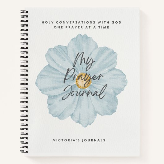 マイ祈りの言葉ジャーナル ノートブック (正面)
