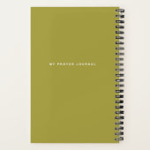 マイ祈りの言葉ジャーナル ノートブック (裏面)