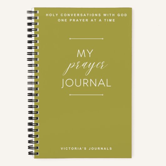 マイ祈りの言葉ジャーナル ノートブック (正面)