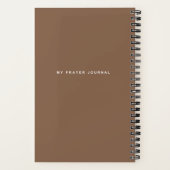 マイ祈りの言葉ジャーナル ノートブック (裏面)