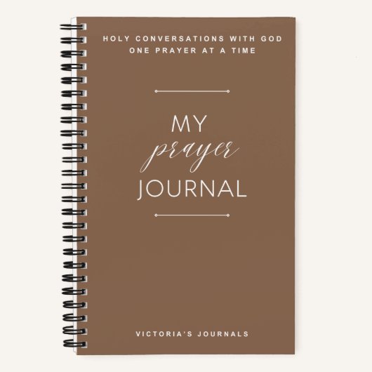 マイ祈りの言葉ジャーナル ノートブック (正面)