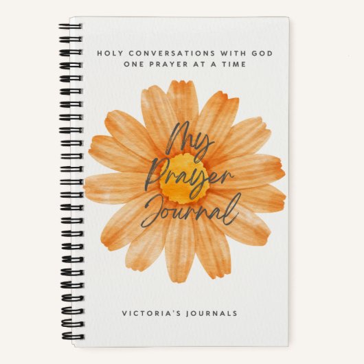 マイ祈りの言葉ジャーナル ノートブック (正面)