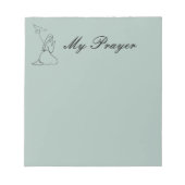 マイ祈りの言葉ノートタブ付箋 ノートパッド (正面)