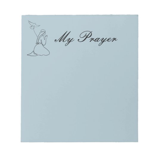 マイ祈りの言葉ノートタブ付箋 ノートパッド (正面)