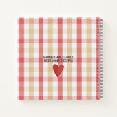 マイ祖母のレシピレトロプレイド ノートブック (裏面)