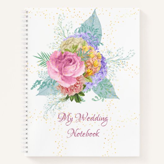マイ結婚ズノート春ブーケ ノートブック (正面)