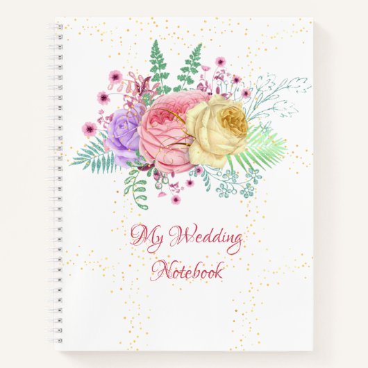 マイ結婚ズノート春ブーケ ノートブック (正面)