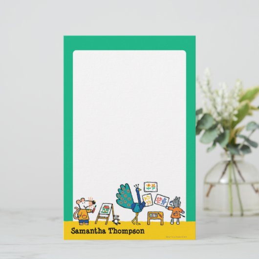 マイ絵を描シー！ 便箋 (スタンド正面)