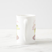 マイ美パーソナライズされたしい妖精の骨中国マグ ボーンチャイナマグカップ (裏面)