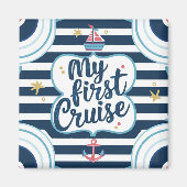 マイ航海のファーストクルーズ マグネット (正面)