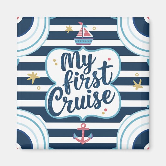 マイ航海のファーストクルーズ マグネット (正面)
