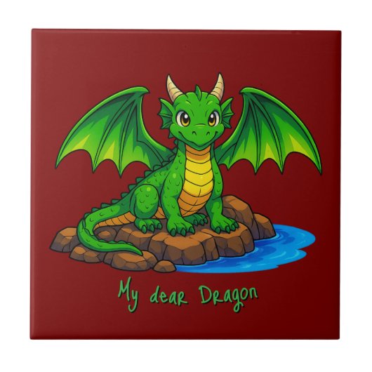 マイ親愛ドラゴン タイル (正面)