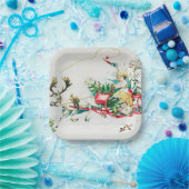 マイ親愛リトルフレンド – クリスマスホリデー ペーパープレート (パーティー)